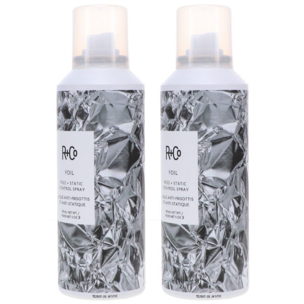 R+CO Foil Frizz And Static Control Spray 5 oz 2 Pack