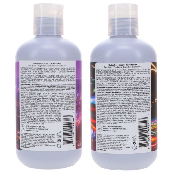 R+CO Sunset Blvd Blonde Shampoo 8.5 oz & Sunset Blvd Blonde Conditioner  8.5 oz Combo Pack