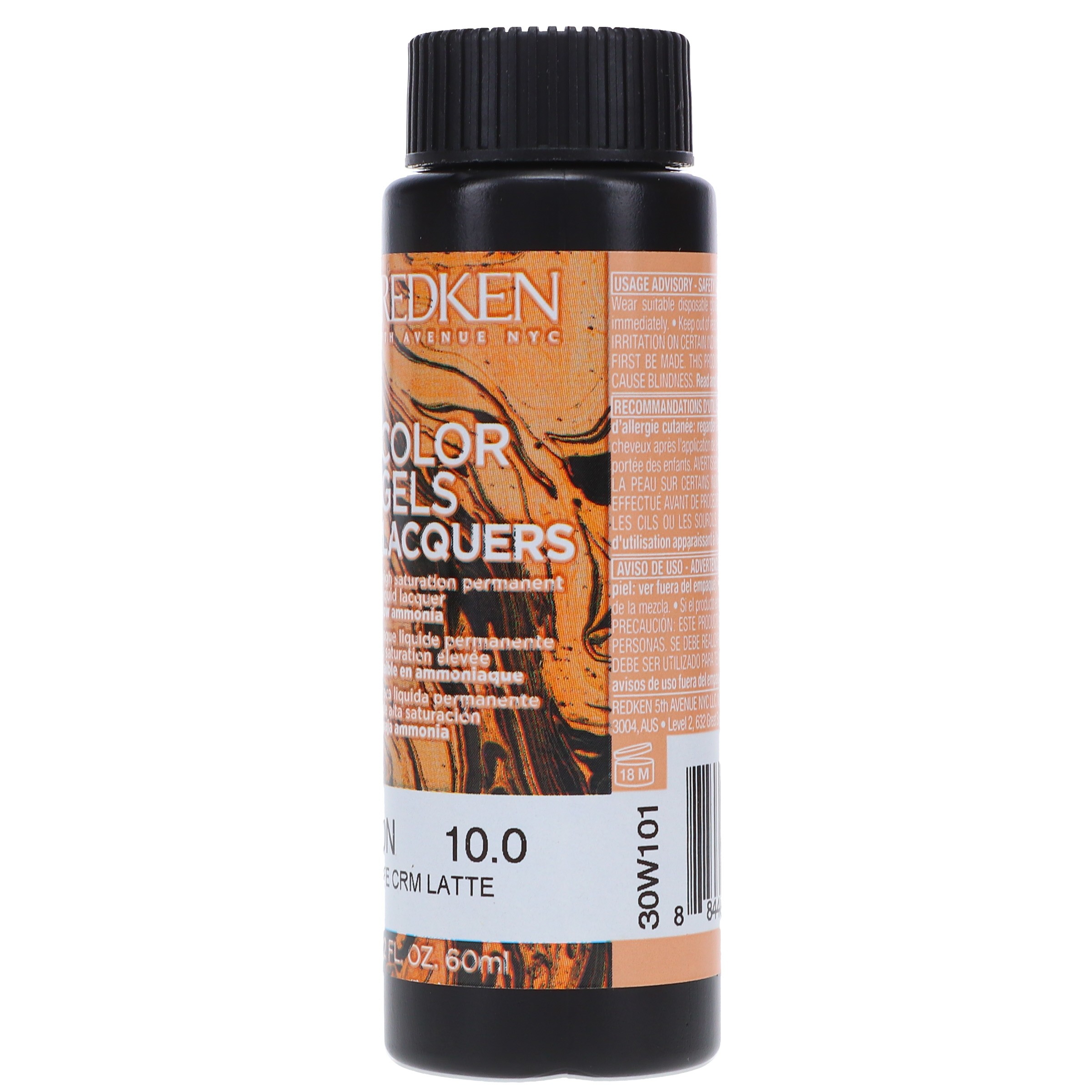 Redken Color Gel Lacquers 10N Cafe Caramel Latte 2 oz