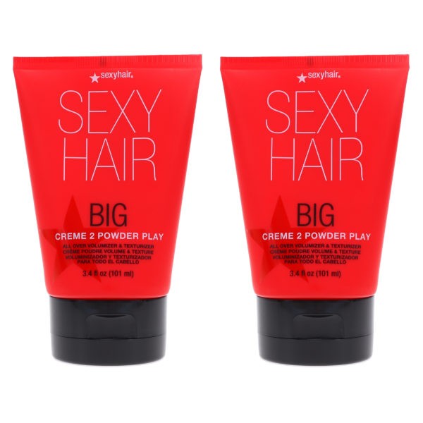 Sexy Hair Big Sexy Hair Creme 2 Powder Play 3.4 oz 2 Pack