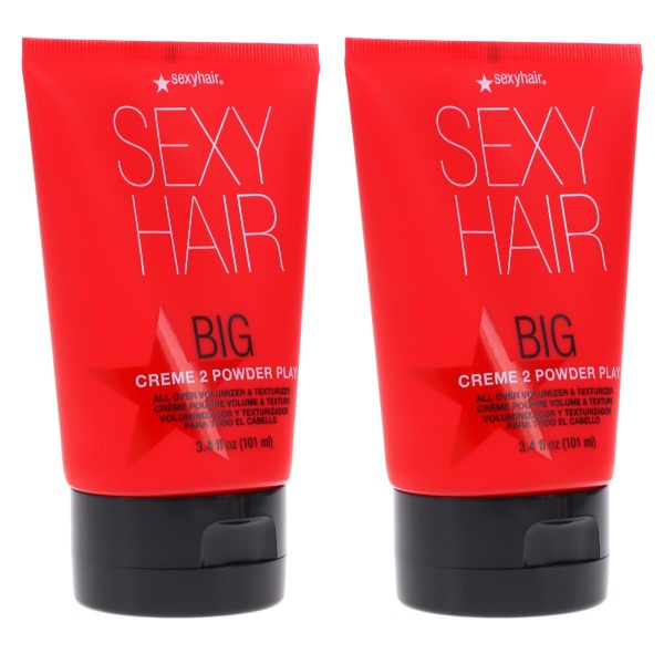 Sexy Hair Big Sexy Hair Creme 2 Powder Play 3.4 oz 2 Pack