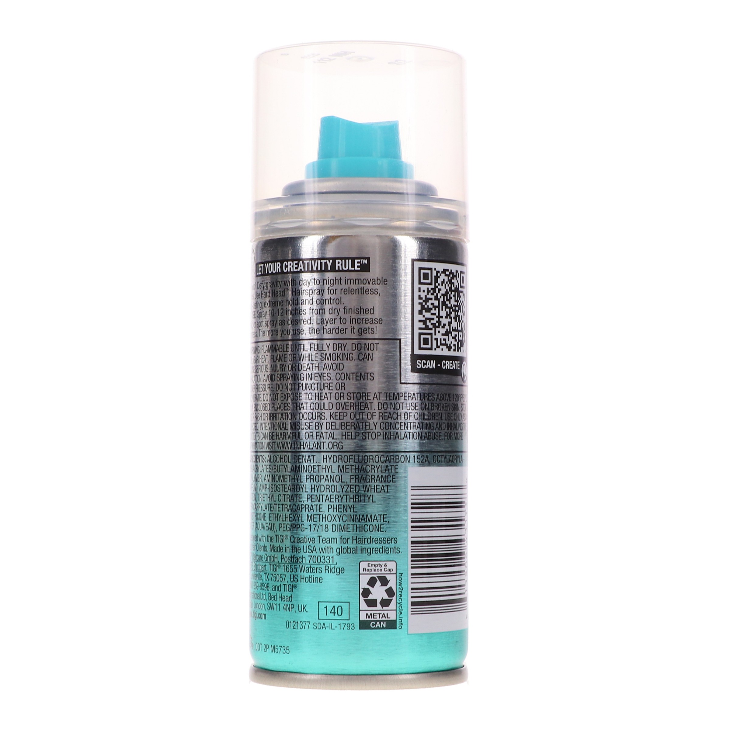 TIGI Bed Head Hard Head Hair Spray 3 oz 2 Pack