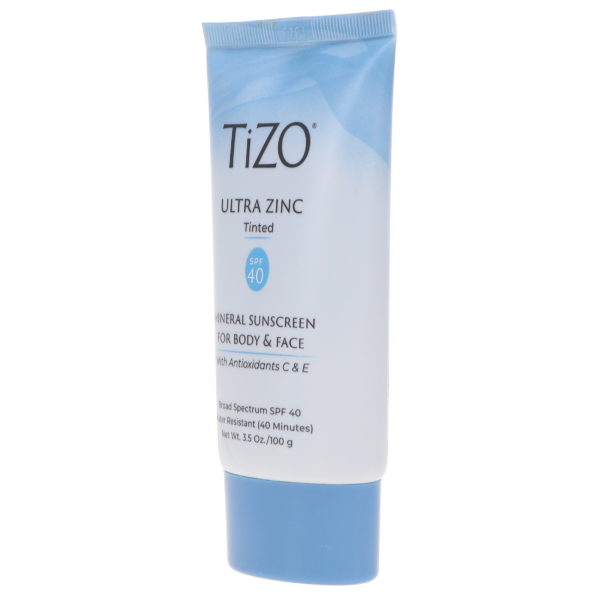 TIZO Age Defying Fusion tinted Ultra Zinc Body & Face Sunscreen SPF 40 3.5 oz