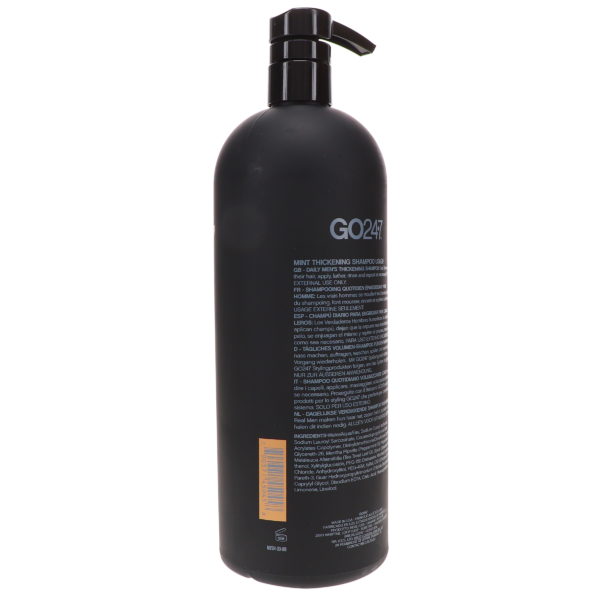 UNITE Hair GO247 Real Men Mint Thickening Shampoo 33.8 oz