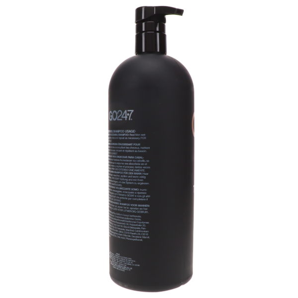 UNITE Hair GO247 Real Men Mint Thickening Shampoo 33.8 oz