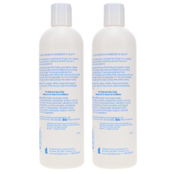 Vanicream Shampoo 12 oz 2 Pack