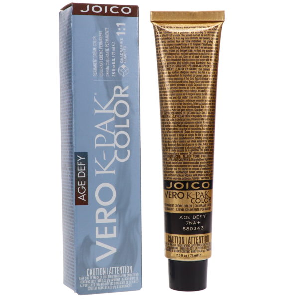 Joico Vero K-Pak Color Age Defy 7NA+Dark Natural Ash Blonde 2.5 oz