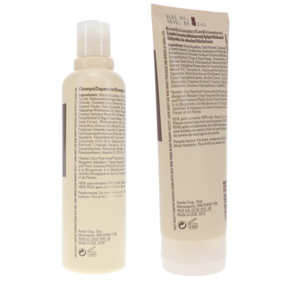 Aveda Damage Remedy Shampoo 8.5 oz & Damage Remedy Conditioner 6.7 oz Combo Pack