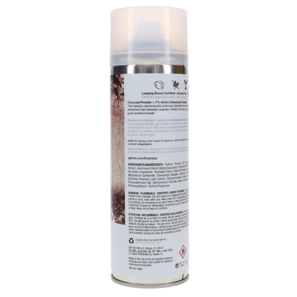 IGK First Class Charcoal Detox Dry Shampoo 6.3 oz