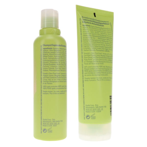 Aveda Be Curly Shampoo 8.5 oz & Be Curly Conditioner 6.7 oz Combo Pack