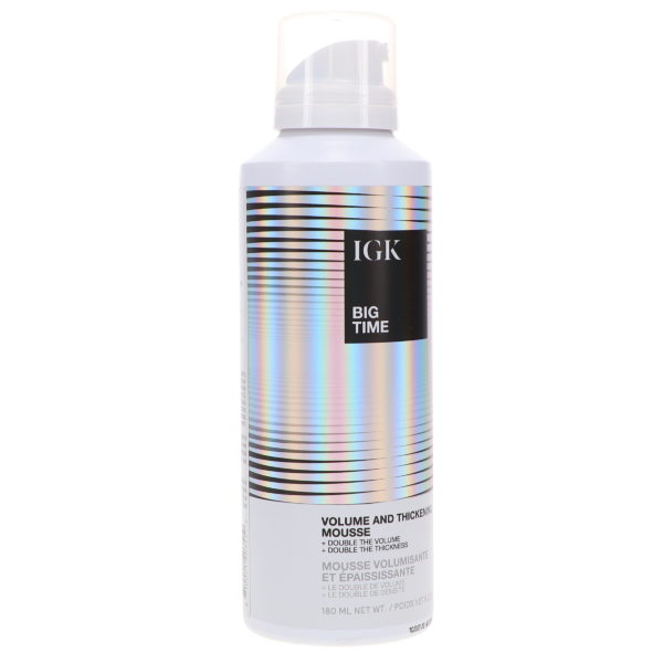 IGK Big Time Volume and Thickening Mousse 6.2 oz