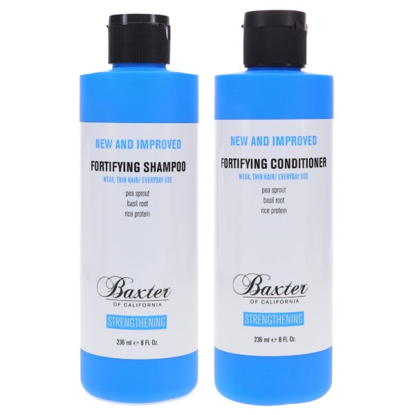 Baxter of California Fortifying Shampoo 8 oz & Fortifying Conditioner 8 oz Combo Pack