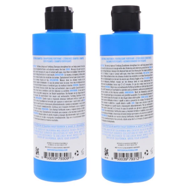 Baxter of California Fortifying Shampoo 8 oz & Fortifying Conditioner 8 oz Combo Pack