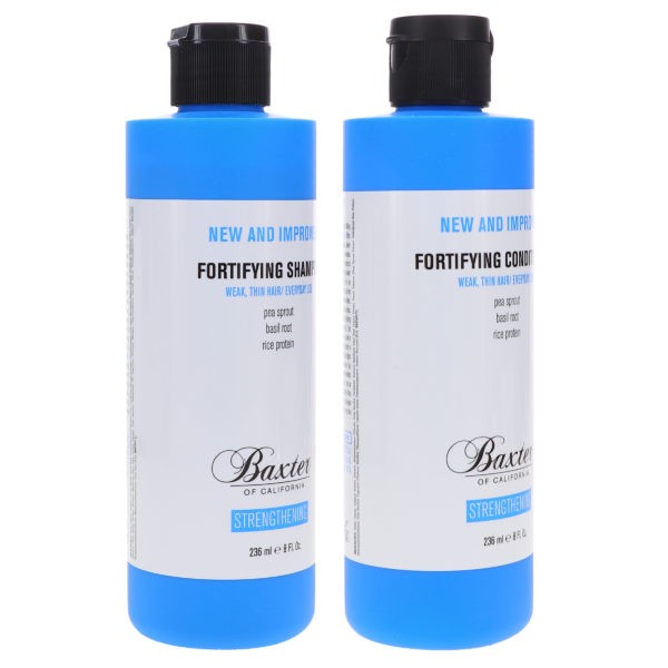 Baxter of California Fortifying Shampoo 8 oz & Fortifying Conditioner 8 oz Combo Pack