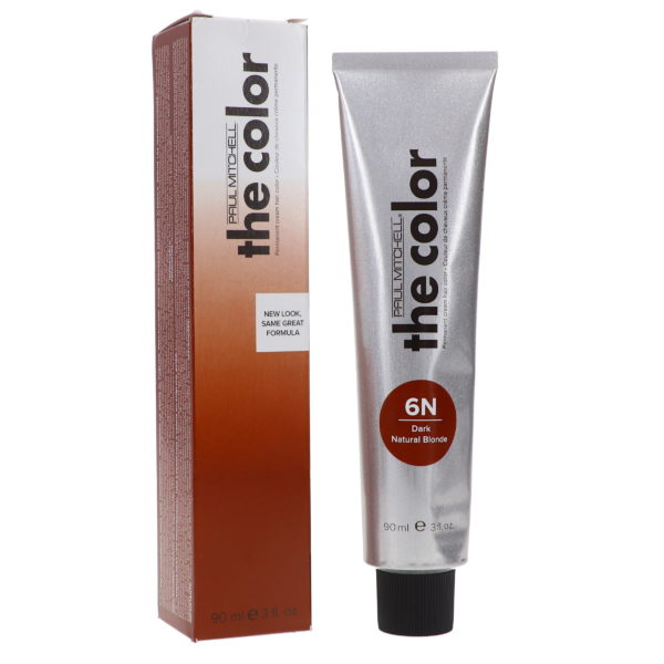 Paul Mitchell The Color Permanent Cream Hair Color 6 Dark Natural Blonde 3 oz