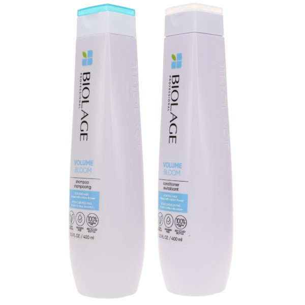 Matrix Biolage VolumeBloom Shampoo 13.5 oz & Biolage VolumeBloom Conditioner 13.5 oz Combo Pack