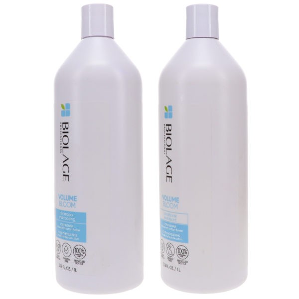 Matrix Biolage Volumebloom Shampoo 33.8 oz & Volumebloom Conditioner 33.8 oz Combo Pack