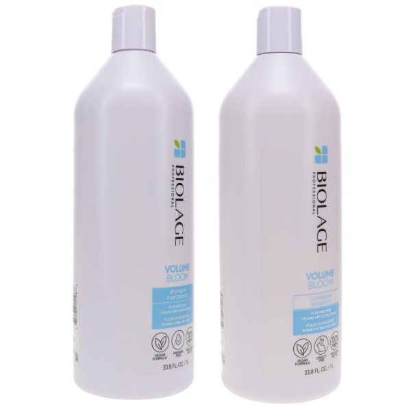 Matrix Biolage Volumebloom Shampoo 33.8 oz & Volumebloom Conditioner 33.8 oz Combo Pack