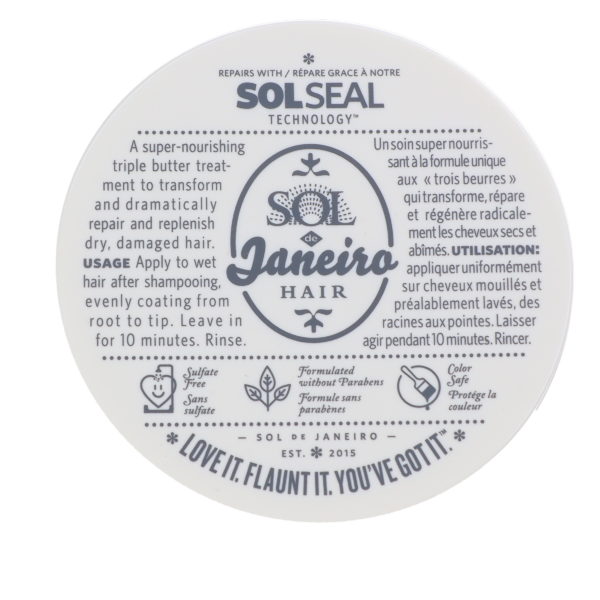 Sol de Janeiro Triple Brazilian Butter Hair Repair Treatment 8 oz