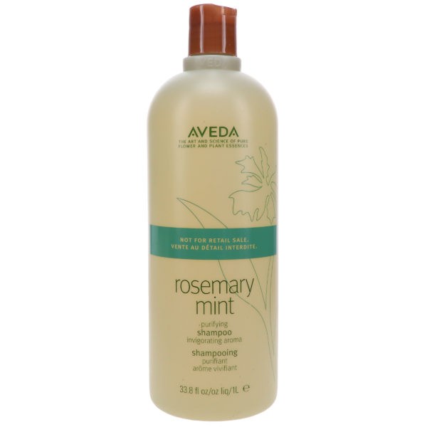 Aveda Rosemary Mint Shampoo 33.8 oz & Rosemary Mint Weightless Conditioner 33.8 oz Combo Pack