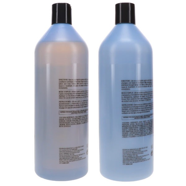 Redken Extreme Length Shampoo 33.8 oz & Extreme Length Conditioner 33.8 oz Combo Pack