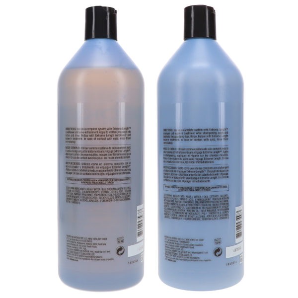 Redken Extreme Length Shampoo 33.8 oz & Extreme Length Conditioner 33.8 oz Combo Pack