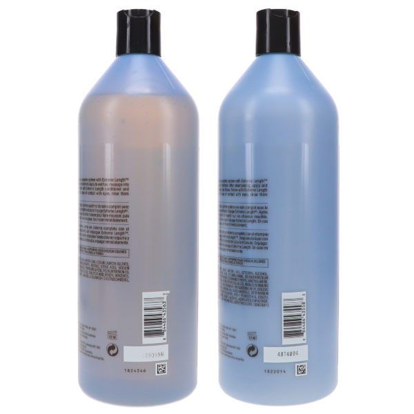 Redken Extreme Length Shampoo 33.8 oz & Extreme Length Conditioner 33.8 oz Combo Pack