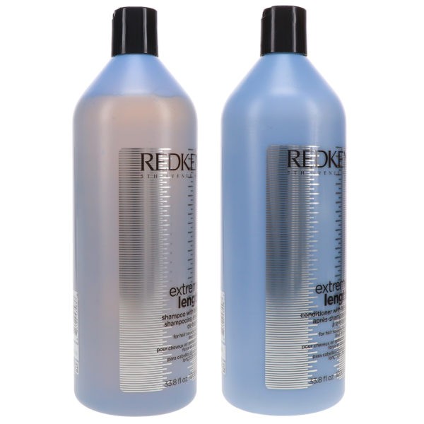 Redken Extreme Length Shampoo 33.8 oz & Extreme Length Conditioner 33.8 oz Combo Pack