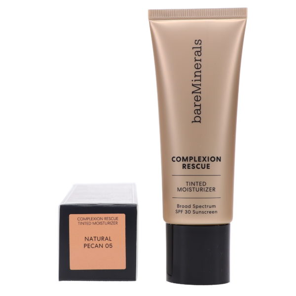 bareMinerals Complexion Rescue Tinted Hydrating Gel Cream Broad Spectrum SPF 30 Natural Pecan 05 1.18 oz