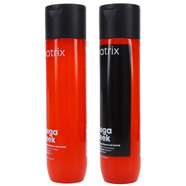 Matrix Total Results Mega Sleek Shampoo 10.1 oz & Total Results Mega Sleek Conditioner 10.1 oz Combo Pack