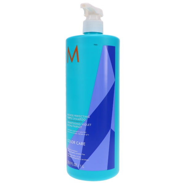 Moroccanoil Blonde Perfecting Purple Shampoo 33.8 oz