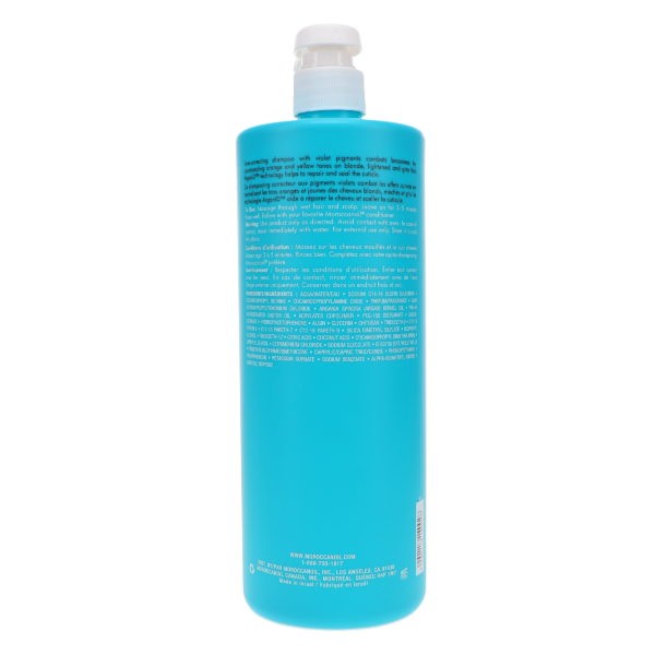 Moroccanoil Blonde Perfecting Purple Shampoo 33.8 oz