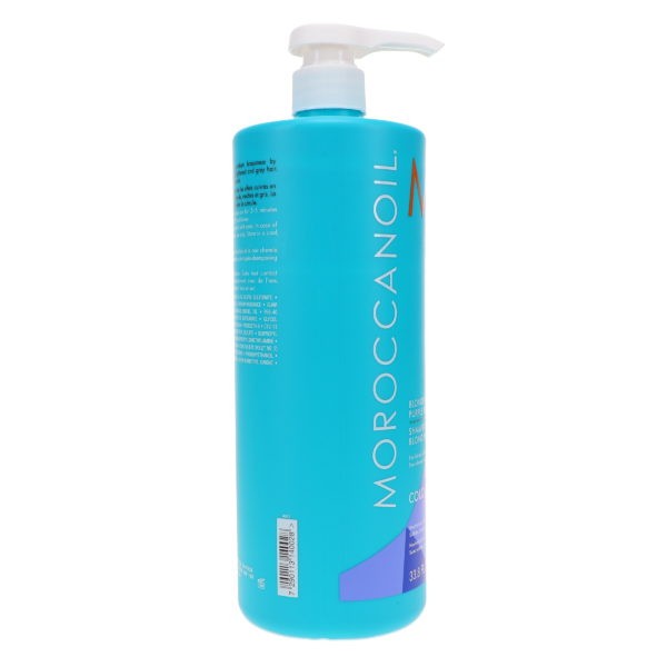 Moroccanoil Blonde Perfecting Purple Shampoo 33.8 oz