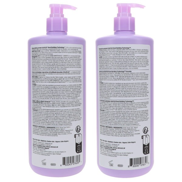 Olaplex No.4p Blonde Enhancer Toning Shampoo 33.8 oz & No. 5P Blonde Enhancer Toning Conditioner 33.8 oz Combo Pack