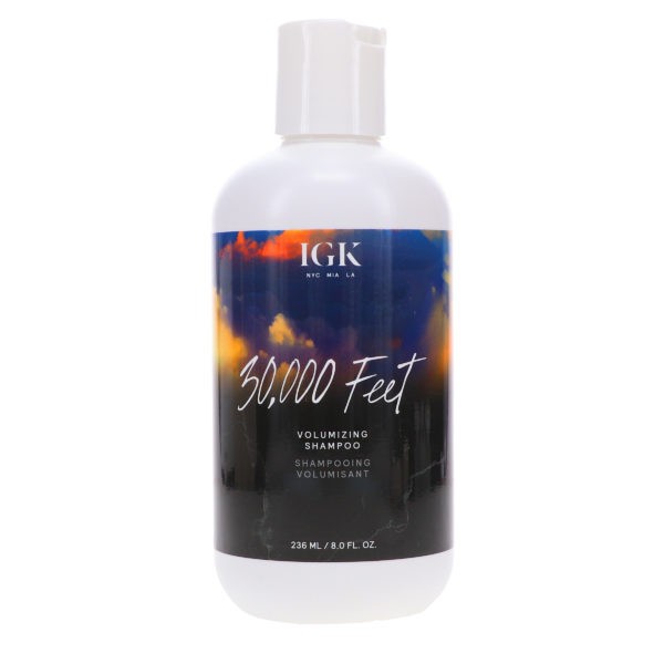 IGK 30,000 Feet Volume Shampoo 8 oz & 30,000 Feet Volume Conditioner 8 oz Combo Pack