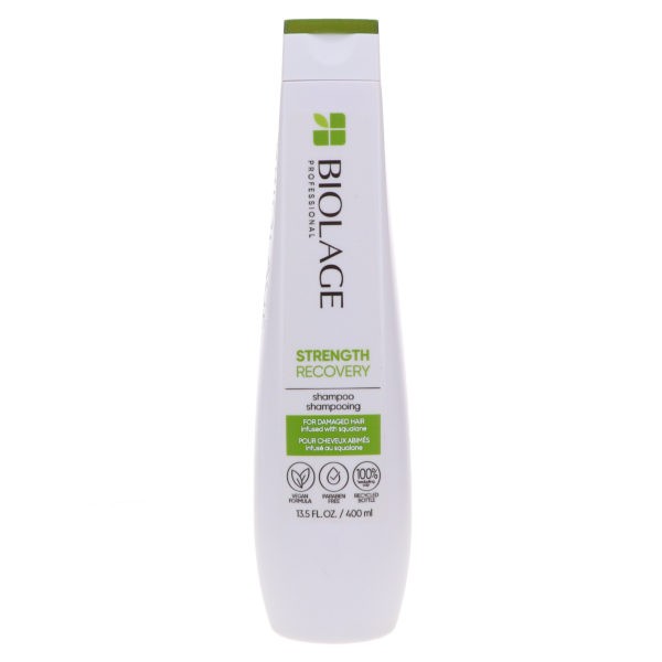 Matrix Biolage Strength Recovery Shampoo 13.5 oz & Biolage Strength Recovery Conditioning Cream 9.5 oz Combo Pack