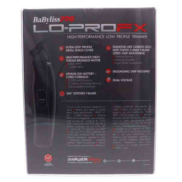 BaBylissPRO LOPROFX High Performance Low Profile Trimmer