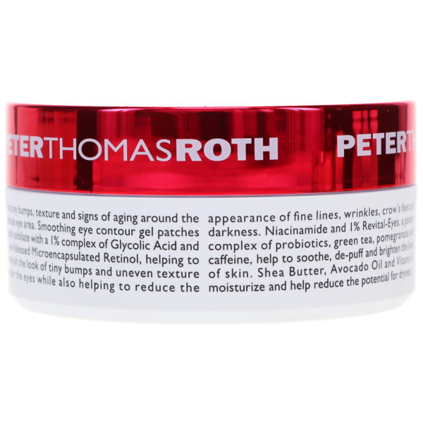 Peter Thomas Roth Even Smoother Glycolic Retinol Hydra-Gel Eye Patches 60 ct