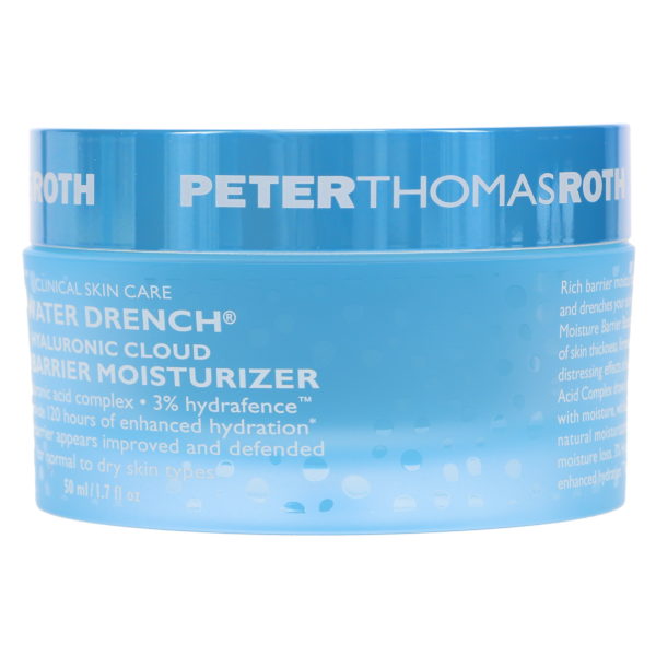 Peter Thomas Roth Water Drench Hyaluronic Cloud Rich Barrier Moisturizer 1.7 oz