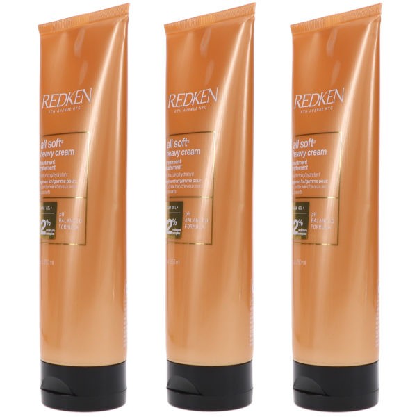 Redken All Soft Heavy Cream 8.5 oz 3 Pack