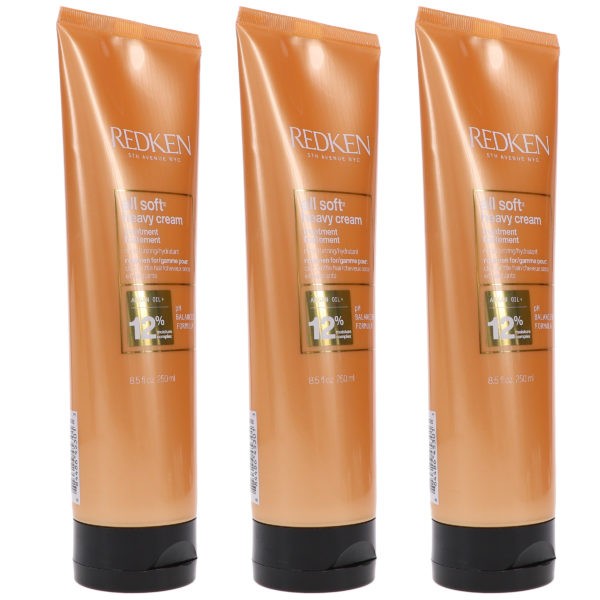 Redken All Soft Heavy Cream 8.5 oz 3 Pack