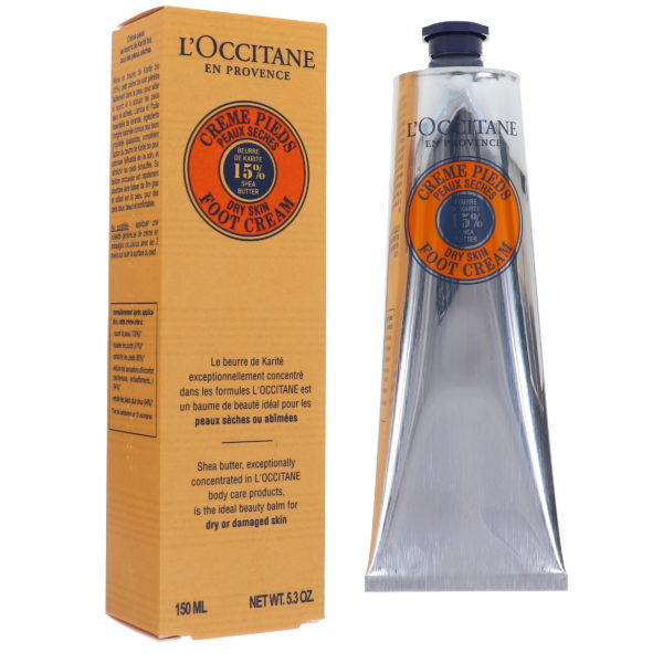 L'Occitane Shea Butter Foot Cream 5.2 oz