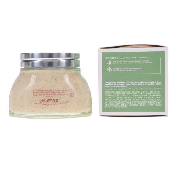 L'Occitane Exfoliating & Smoothing Almond Delicious Paste Body Scrub 7.5 oz