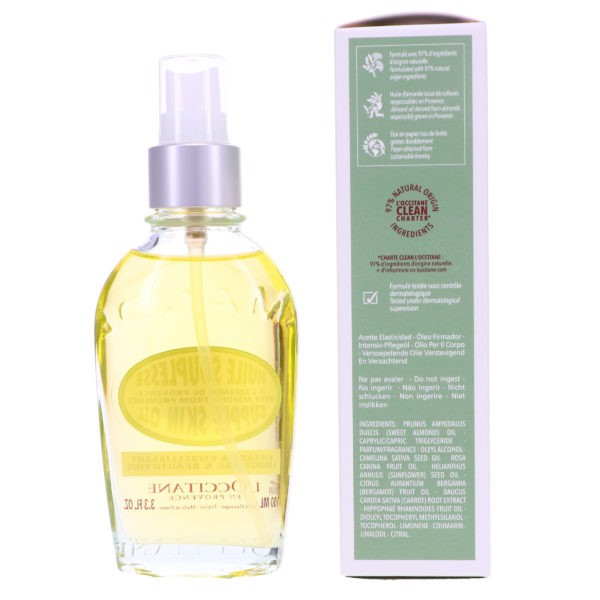 L'Occitane Almond Supple Skin Oil 3.3 oz