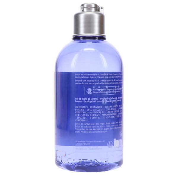 L'Occitane Lavender Organic Shower Gel 8.4 oz