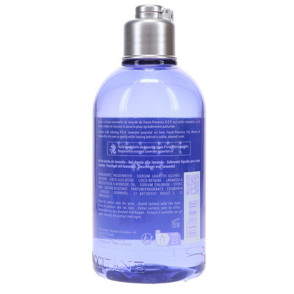 L'Occitane Lavender Organic Shower Gel 8.4 oz