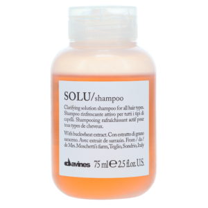 Davines SOLU Clarifying Shampoo Travel Size 2.5 oz