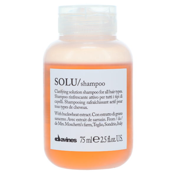 Davines SOLU Clarifying Shampoo Travel Size 2.5 oz
