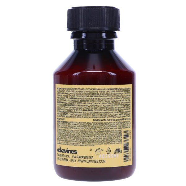 Davines NaturalTech Purifying Shampoo 3.38 oz