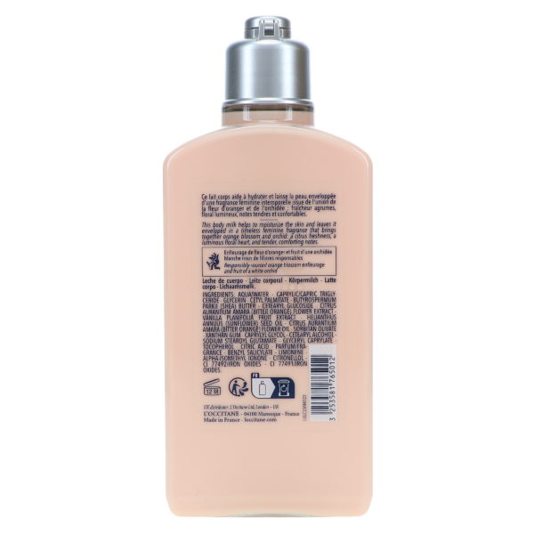 L'Occitane Neroli Orchid Body Milk 8.4 oz